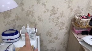 рабочее место начинающего мастера маникюра/рабочий день #буднимастераманикюра #маникюр #влог