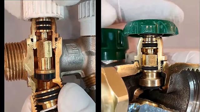 STOUT Коллекторы распределительный - регулировочный сравнение