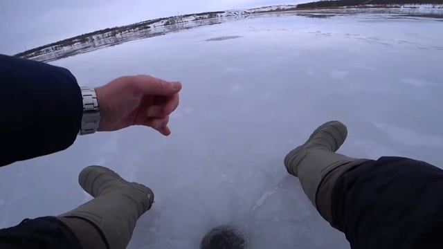 Зимняя рыбалка на мормышку 2022. Первый опыт. Рыбалка в ЛНР. Лутугинское водохранилище.