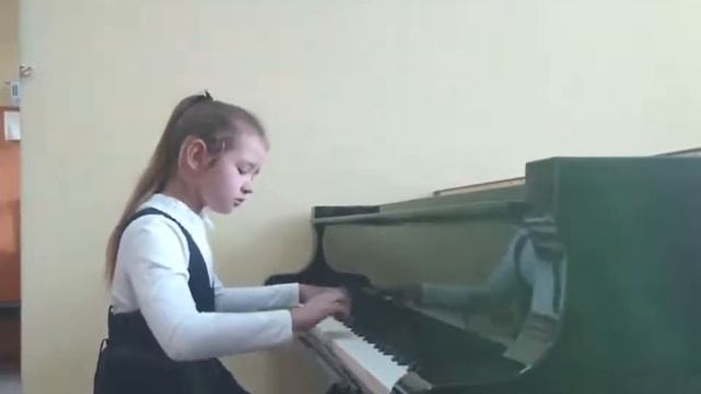 Урусова Вероника фортепиано 8 11 Сонатина смотреть онлайн