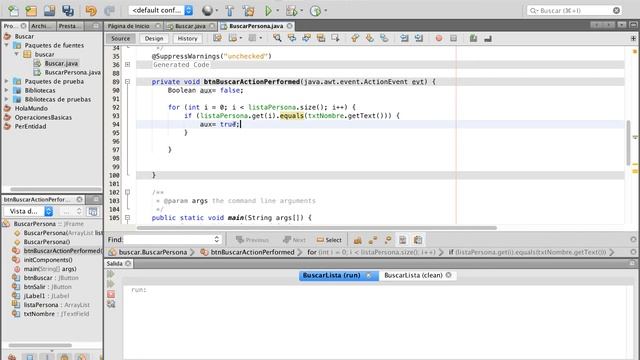 Ejemplo Formulario con ArrayList en NetBeans 8.2 JAVA смотреть онлайн
