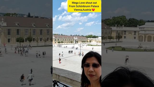 #schönbrunn #vienna  SCHÖNBRUNN PALACE VIENNA, AUSTRIA