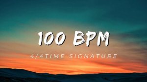 100 BPM 4/4 Time Signature ( Beat per minute ) Metronome ( taal )ताल का अभयास करे 100 बीट पर मिनट