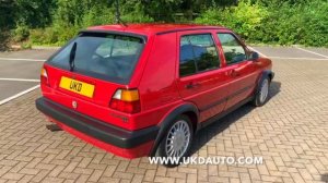 VOLKSWAGEN VW GOLF MK2 GTI G60 SYNCRO 4X4 WHEEL DRIVE LIMITED EDITION VERY RARE UKD AUTO