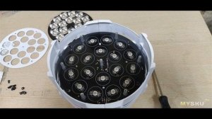 Светодиодный прожектор LED PAR RGBW 18x12W от SHEHDS. Доставайте калькуляторы, будем счи... | #Обзо