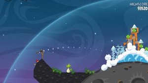 Прохождение Angry Birds Space. Эпизод Cold Cuts. Уровень 2-7