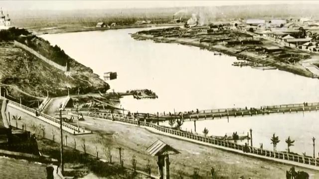 Тюмень. "Прогулки во времени". Деревянный мост