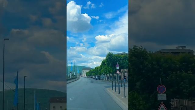Roadtrip by the River Rhine passing by Rudesheim Germany. #rüdesheim #germany #rhineriver смотреть онлайн