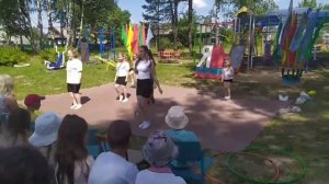 Танец на открытие спортивной площадки "утренняя гимнастика"