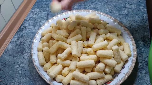 Кукурузные палочки в сливочной карамели
