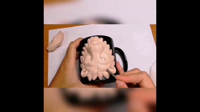 Мастер класс Лев из полимерной глины на кружке смотреть онлайн