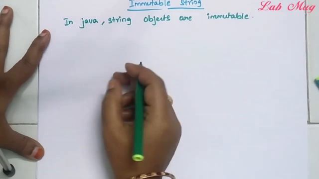 Immutable string in java || 30 || JAVA COURSE in telugu