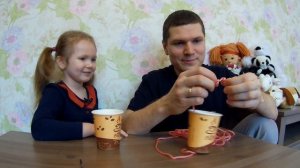 ТЕЛЕФОН из СТАКАНЧИКОВ | DIY