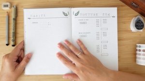 BULLET JOURNAL август 2022 | Как я веду ежедневник | Минималистичное оформление