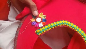 Ribbon work flowers embroidery designs -- Easy Ribbon Work -- Flowers Embroidery Designs_2