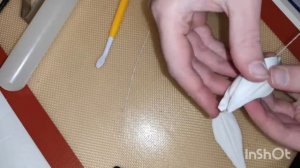 Лилия из мастики