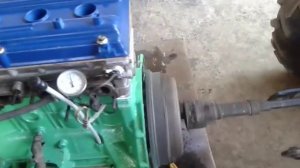 Холодная обкатка  двигателя.