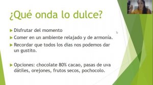 Alimentación saludable con Majo Amiunes