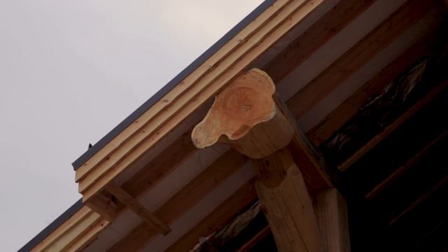 ДОМ ИЗ КЕДРА по технологии Post&Beam в Угличе. "СДВ" и "Древо Плюс" смотреть онлайн