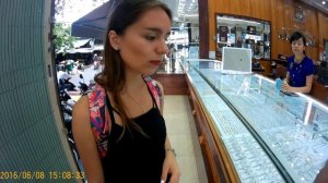 Вьетнам Нячанг 2016.Ювелирный магазин около рынка Соммой