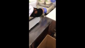 Дозирование творога в лотки термоформера