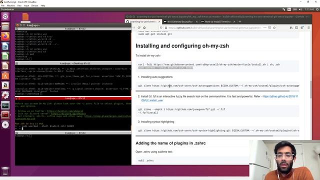 Using the Terminal efficiently - Terminator, Oh-my-zsh and basic commands смотреть онлайн