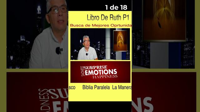 La Historia de Noemi y Ruth, Libro de Ruth Parte 1, 1 de 18, Biblia Paralela Por Jorge carrasco,