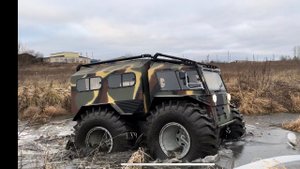 Вездеход МЕДВЕДЬ ШАТУН ПРАЙМ отправляется в город Омск