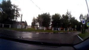 Ужур.   Вечерний  Солнечный после дождя