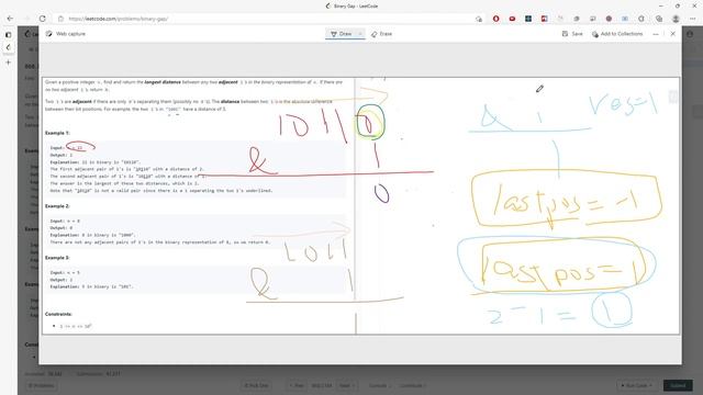LeetCode 868 | Binary Gap | Bit Operation | Java смотреть онлайн