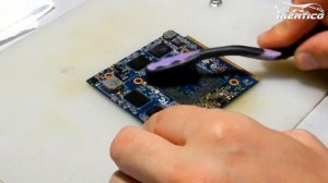 Ремонт видеокарты ноутбука Acer 7520 - Замена видеочипа