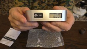 Портативные электронные весы до 50 кг