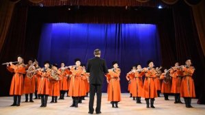 Марш Кубанского казачьего войска. Духовой оркестр школы.