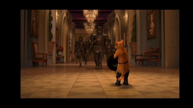 Тот самый момент | кот в сопагах останавливает стражей | Шрек 2 2004 смотреть онлайн