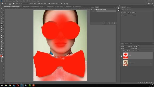 Depth of Field Blur Effect - Photoshop Action - Tutorial смотреть онлайн