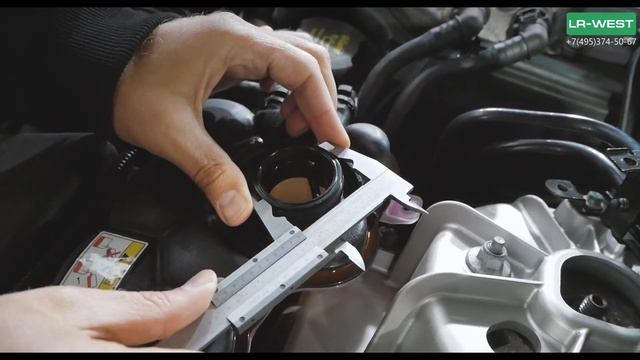 Jaguar F-Pace течь антифриза из расширительного бачка | 3.0 бензин смотреть онлайн