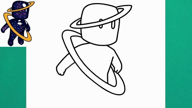 Como dibujar a Orbit de Stumble Guys смотреть онлайн