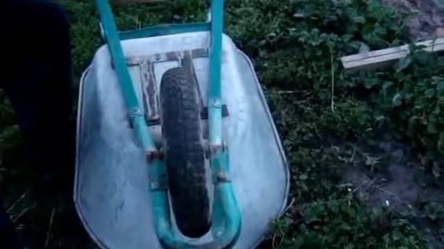 Усиление садовой тачки