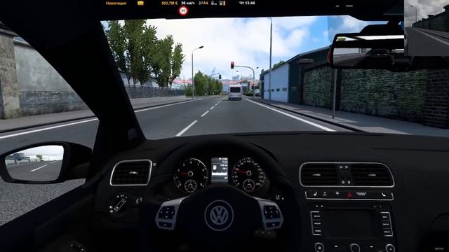 Euro Truck Simulator 2 "Volkswagen Polo GTI Mk5 2011" [1.45] смотреть онлайн
