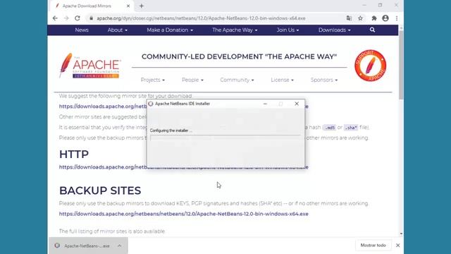 Descargar e instalar Apache NetBeans 12 con el OpenJDK Windows смотреть онлайн