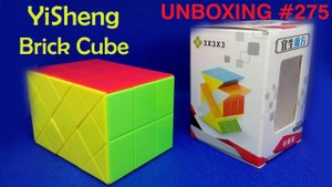 Unboxing №275 YiSheng Ancient Fisher Cube | Brick Cube. Обзор