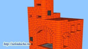Отопительно варочная русская печь "Калуга" своими руками для дома. Как сделать печь из кирпича
