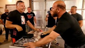 John Brzenk TRAINING sparring/Джон Брзенк тренировочные спарринги Armwrestling