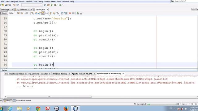 Java Persistence API | Ejemplo смотреть онлайн