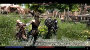 Skyrim SE - Combat Animation Mods: TK Dodge & Olivier Kenjutsu