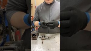 Штиль 170, 180 пропала компрессия , замена поршневой, на горячую не заводиться