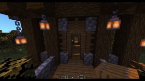 Домик ВЕДЬМЫ Minecraft House