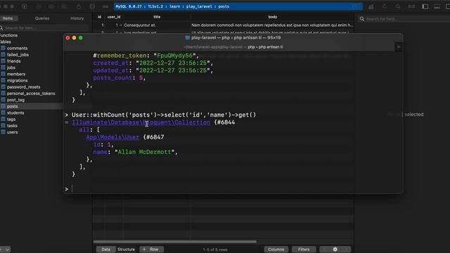 Laravel advanced Eloquent | know the difference between these 2 queries