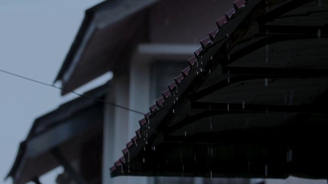 Lluvia Relajante Para Dormir - Sonido de Lluvia y Truenos en Techo - Ruido blanco