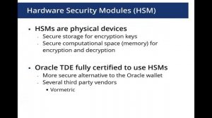 All Things Oracle Database Encryption